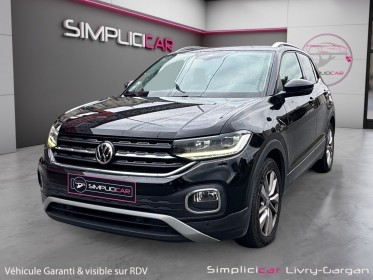 Volkswagen t-cross 1.0 tsi 115 start/stop dsg7 carat occasion simplicicar livry gargan simplicicar simplicibike france