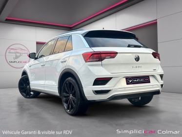 Volkswagen t-roc 2.0 tdi 150 dsg7 4motion r-line toit ouvrant garantie 12 mois occasion simplicicar colmar simplicicar...