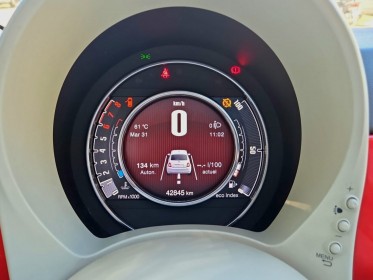 Fiat 500 0.9l 85 ch lounge / faibles km / radars / garantie occasion  simplicicar nice - pfvauto simplicicar simplicibike...