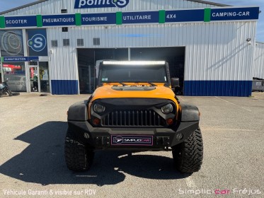 Jeep wrangler 2.8 crd 200 sahara edition mountain kit suspension tjm xgs av ar barre led pare-brise support pare buffle av...