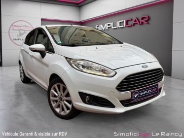 Ford fiesta 1.5 tdci 75 titanium très bien entretenue garantie 12 mois occasion simplicicar le raincy simplicicar...