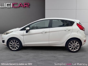 Ford fiesta 1.5 tdci 75 titanium très bien entretenue garantie 12 mois occasion simplicicar le raincy simplicicar...