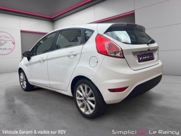 Ford fiesta 1.5 tdci 75 titanium très bien entretenue garantie 12 mois occasion simplicicar le raincy simplicicar...