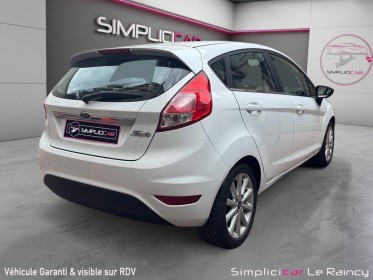 Ford fiesta 1.5 tdci 75 titanium très bien entretenue garantie 12 mois occasion simplicicar le raincy simplicicar...