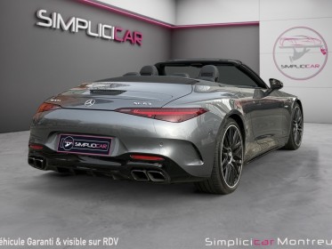 Mercedes amg sl sl 63 4matic full options garantie 12 mois française, malus payé occasion montreuil (porte de...