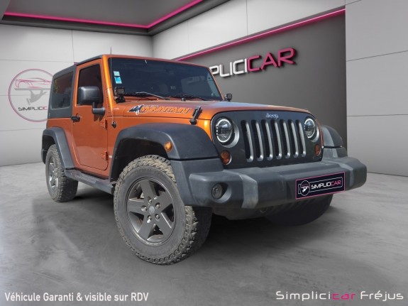 Jeep wrangler 2.8 crd 177 mountain garantie 12 mois occasion simplicicar frejus  simplicicar simplicibike france