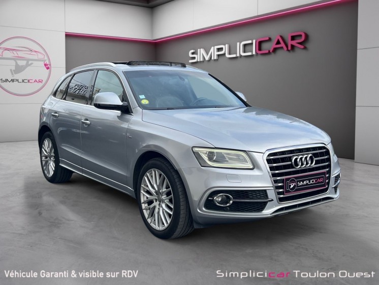 Audi q5 q5 2.0 tdi clean diesel 190 s line s tronic 7 occasion simplicicar toulon ouest simplicicar simplicibike france