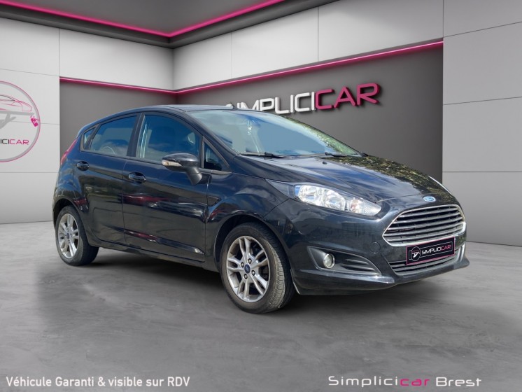 Ford fiesta 1.0 ecoboost 100ch titanium - garantie 12 mois occasion simplicicar brest simplicicar simplicibike france