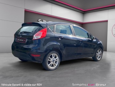 Ford fiesta 1.0 ecoboost 100ch titanium - garantie 12 mois occasion simplicicar brest simplicicar simplicibike france
