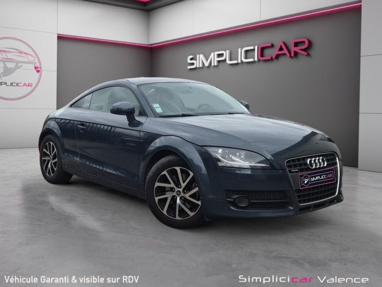 Audi tt coupe 2.0 tdi 170 dpf quattro 2eme main sieges chauffants regul radar ar suivi complet garantie 12 mois occasion...