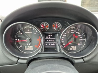 Audi tt coupe 2.0 tdi 170 dpf quattro 2eme main sieges chauffants regul radar ar suivi complet garantie 12 mois occasion...