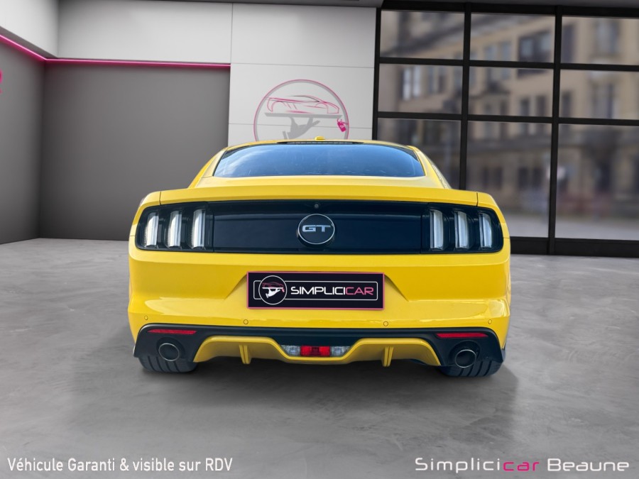 FORD d'occasion MUSTANG FASTBACK 5.0 V8 446 GT BA de 2017 Beaune (21)﻿