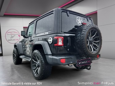 Jeep wrangler 2.0 l t 272 ch 4x4 bva8 overland  hardtop  attelage  camera recul  garantie 12 mois occasion simplicicar frejus...