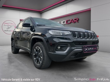 Jeep compass 1.3 phev t4 240 ch 4xe eawd trailhawk  toit ouvrant pano  hayon electrique  garantie 12 mois occasion...