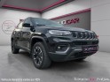 Jeep compass 1.3 phev t4 240 ch 4xe eawd trailhawk  toit ouvrant pano  hayon electrique  garantie 12 mois occasion...