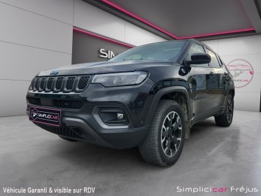 Jeep compass 1.3 phev t4 240 ch 4xe eawd trailhawk  toit ouvrant pano  hayon electrique  garantie 12 mois occasion...