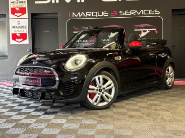 Mini mini cabriolet mini cabriolet 231 ch john cooper works finition jcw garantie 12 mois occasion  simplicicar aix les bains...