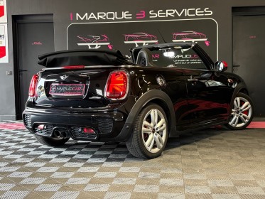 Mini mini cabriolet mini cabriolet 231 ch john cooper works finition jcw garantie 12 mois occasion  simplicicar aix les bains...