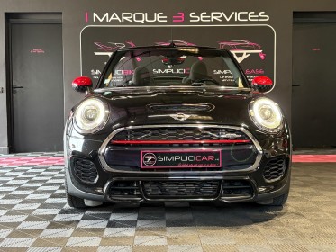 Mini mini cabriolet mini cabriolet 231 ch john cooper works finition jcw garantie 12 mois occasion  simplicicar aix les bains...