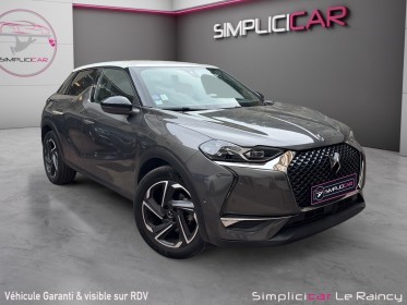 Ds ds3 crossback 130 eat8 grand chic sièges chauffants caméra de recul accès main libre garantie 12 mois occasion...