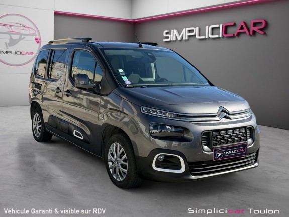 Citroen berlingo taille m puretech 110 ss bvm6 feel - garantie 12 mois occasion simplicicar toulon est simplicicar...