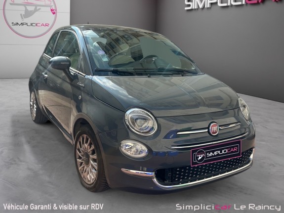 Fiat 500 my22 1.0 70 ch hybride bsg s/s occasion simplicicar le raincy simplicicar simplicibike france