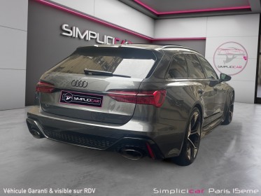 Audi rs6 avant v8 4.0 tfsi 630 tiptronic 8 quattro performance /francaise / garantie juin 2028 occasion paris 15ème (75)...