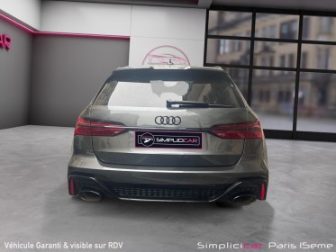 Audi rs6 avant v8 4.0 tfsi 630 tiptronic 8 quattro performance /francaise / garantie juin 2028 occasion paris 15ème (75)...