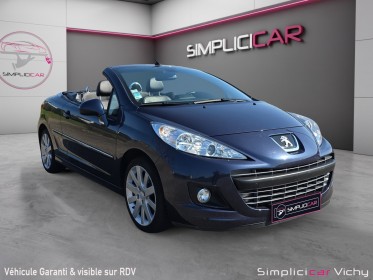 Peugeot 207 cc 1.6l 156ch féline révisée garantie 12 mois sièges chauffants bluetooth gps occasion simplicicar vichy...