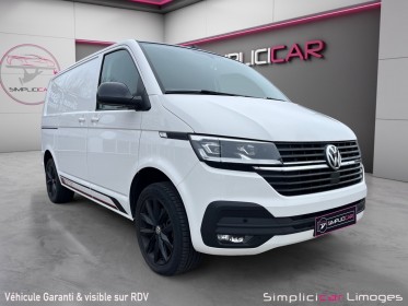 Volkswagen transporter 6.1 van l1h1 2.0 tdi 150 dsg7 edition occasion simplicicar limoges  simplicicar simplicibike france