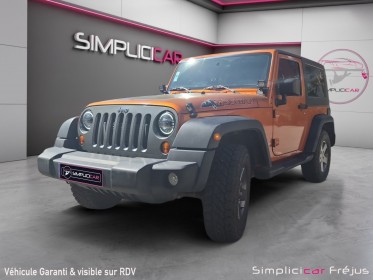 Jeep wrangler 2.8 crd 200 mountain occasion simplicicar frejus  simplicicar simplicibike france
