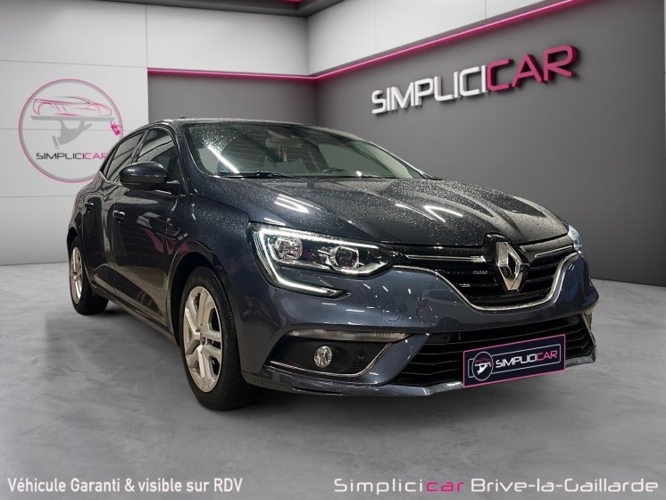 Renault megane iv berline business dci 110 energy garantie 12 mois occasion simplicicar brive la gaillarde  simplicicar...