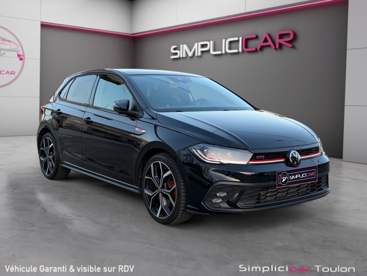 Volkswagen polo 2.0 tsi 207cv ss dsg7 gti - suivi entretien - 1ère main.- 12990km - garantie 12 mois occasion simplicicar...