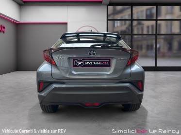 Toyota c-hr hybride my23 1.8l design carplay entretiens complets garantie 12 mois occasion simplicicar le raincy simplicicar...