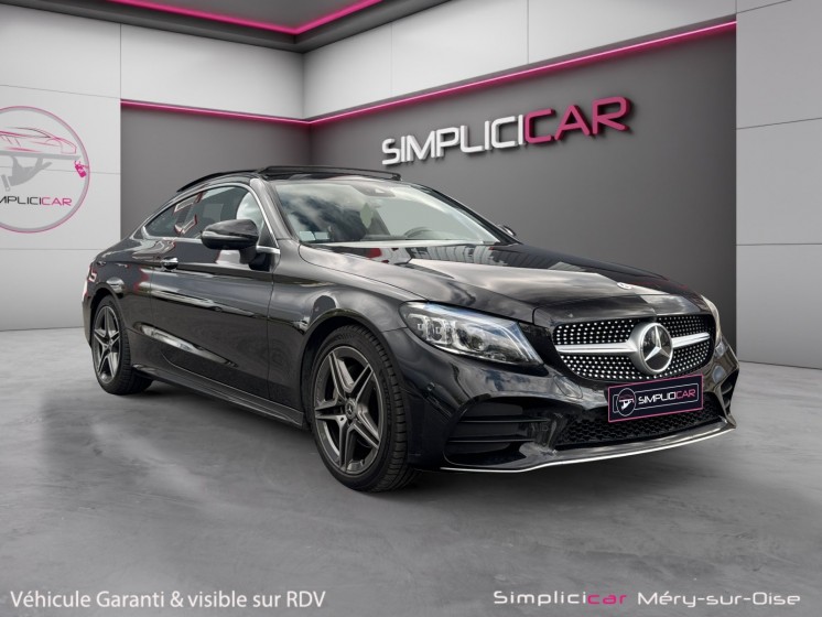 Mercedes classe c coupe 220 d 9g-tronic amg line toit ouvrant régulateur adaptatif garantie 12 mois occasion simplicicar...