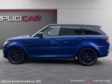 Land rover range rover sport svr mark v 550ch meridian jantes 22 to hud carbone occasion simplicicar genevois simplicicar...