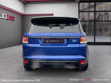 Land rover range rover sport svr mark v 550ch meridian jantes 22 to hud carbone occasion simplicicar genevois simplicicar...