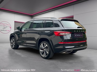 Skoda kodiaq 2.0 bi-tdi 240 rs dsg 4x4 5pl rs occasion parc voitures beauvais simplicicar simplicibike france