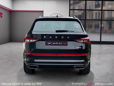 Skoda kodiaq 2.0 bi-tdi 240 rs dsg 4x4 5pl rs occasion parc voitures beauvais simplicicar simplicibike france