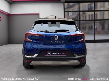 Renault captur e-tech full hybrid 145 techno camera 360 volant chauffant garantie 12 mois occasion simplicicar le raincy...