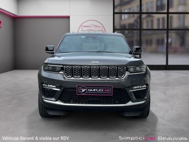 Jeep grand cherokee 2.0 380 4xe limited summit occasion parc voitures beauvais simplicicar simplicibike france