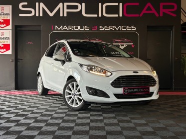 Ford fiesta 1.0 ecoboost 100 ss titanium garantie 12 mois occasion  simplicicar aix les bains simplicicar simplicibike france