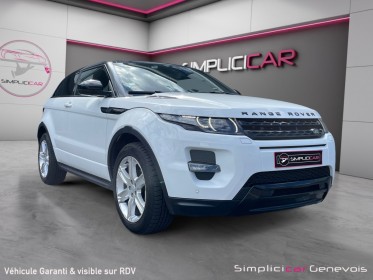 Land rover range rover evoque sd4 190ch dynamic gps ja 20 noires régulateur meridian cuir occasion simplicicar genevois...
