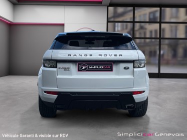 Land rover range rover evoque sd4 190ch dynamic gps ja 20 noires régulateur meridian cuir occasion simplicicar genevois...