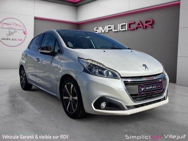 Peugeot 208 1.6 bluehdi 100ch bvm5 roland garros, radar av/ar, toit panoramique, garantie 12mois occasion simplicicar...