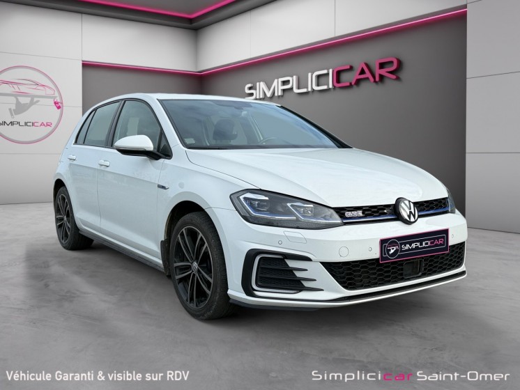 Volkswagen golf hybride rechargeable 1.4 tsi 204 dsg6 gte sièges chauffants garantie 12 mois occasion simplicicar saint-omer...