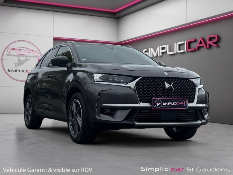 Ds ds7 crossback bluehdi 180 eat8 grand chic camera sieges chauffants garantie 12 mois occasion simplicicar labarthe...