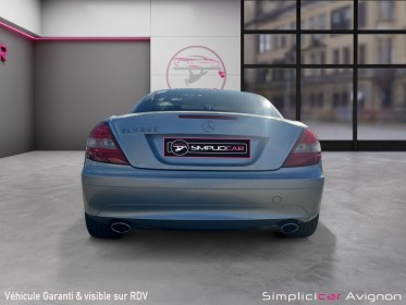 Mercedes slk 200 k entretien complet et a jour occasion avignon (84) simplicicar simplicibike france