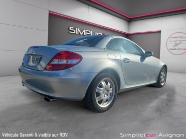 Mercedes slk 200 k entretien complet et a jour occasion avignon (84) simplicicar simplicibike france