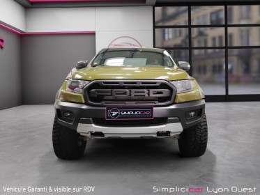 Ford ranger double cabine 2.0 ecoblue 213 bv10 raptor - garantie 12 mois - tva recup occasion simplicicar lyon ouest...